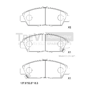 TREVI AUTOMOTIVE PF1603