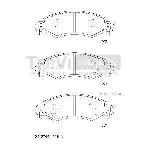 TREVI AUTOMOTIVE PF1099