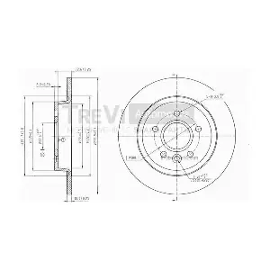 TREVI AUTOMOTIVE BD1067