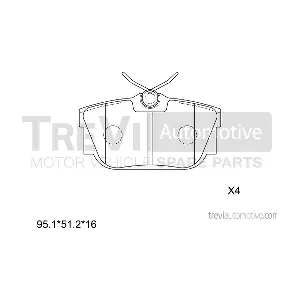 TREVI AUTOMOTIVE PF1128