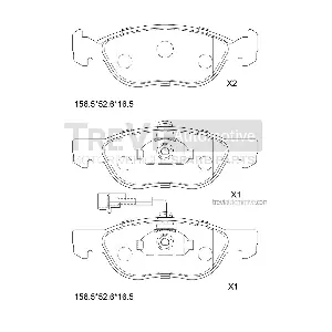 TREVI AUTOMOTIVE PF1211