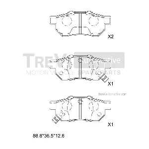 TREVI AUTOMOTIVE PF1579