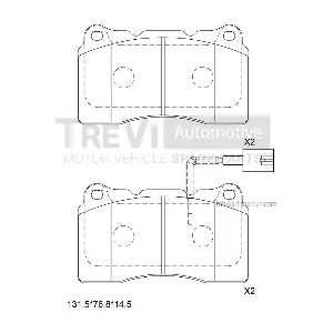 TREVI AUTOMOTIVE PF1162
