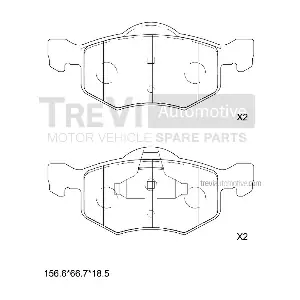 TREVI AUTOMOTIVE PF1171