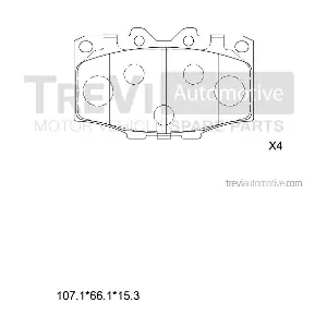 TREVI AUTOMOTIVE PF1348