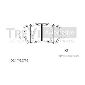 TREVI AUTOMOTIVE PF1432