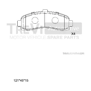TREVI AUTOMOTIVE PF1593