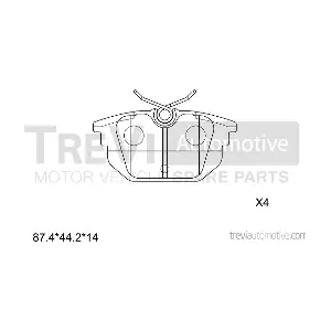 TREVI AUTOMOTIVE PF1034
