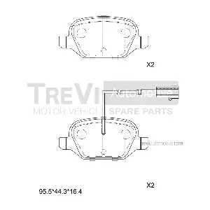 TREVI AUTOMOTIVE PF1514