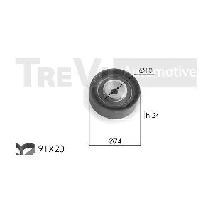 TREVI AUTOMOTIVE KD1163