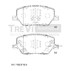 TREVI AUTOMOTIVE PF1512