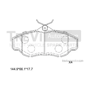 TREVI AUTOMOTIVE PF1612