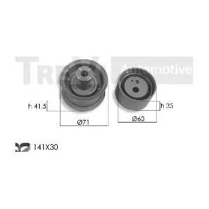 KD1420 TREVI AUTOMOTIVE