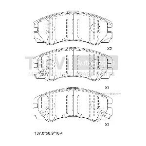 TREVI AUTOMOTIVE PF1004