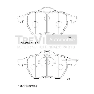 TREVI AUTOMOTIVE PF1017