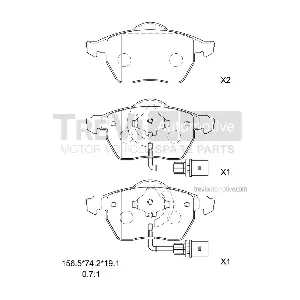 TREVI AUTOMOTIVE PF1237