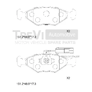 TREVI AUTOMOTIVE PF1602
