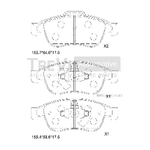 TREVI AUTOMOTIVE PF1403