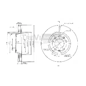 TREVI AUTOMOTIVE BD1223