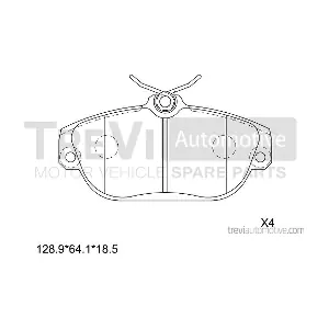 TREVI AUTOMOTIVE PF1008