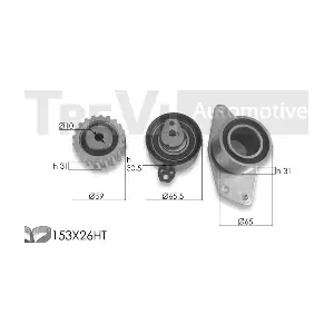 TREVI AUTOMOTIVE KD1457