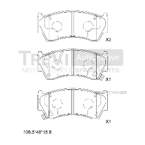 TREVI AUTOMOTIVE PF1024