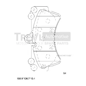 TREVI AUTOMOTIVE PF1196