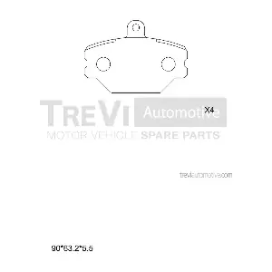 TREVI AUTOMOTIVE PF1541