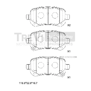 TREVI AUTOMOTIVE PF1416