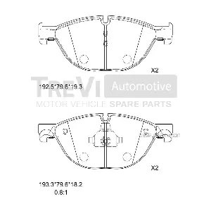 TREVI AUTOMOTIVE PF1445