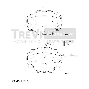 TREVI AUTOMOTIVE PF1517