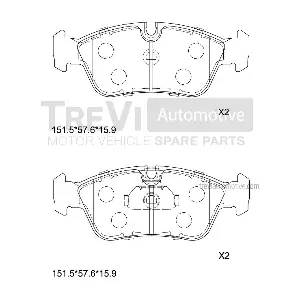 TREVI AUTOMOTIVE PF1055