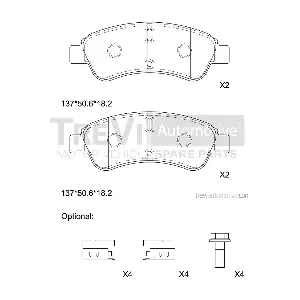 TREVI AUTOMOTIVE PF1381