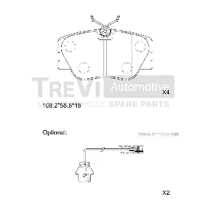 TREVI AUTOMOTIVE PF1397