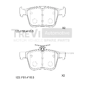 TREVI AUTOMOTIVE PF1488