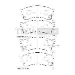 TREVI AUTOMOTIVE PF1609
