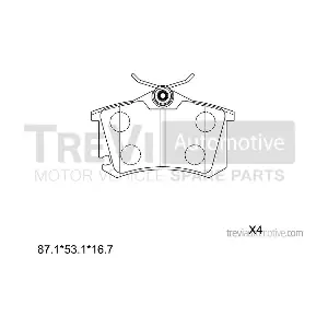 TREVI AUTOMOTIVE PF1204