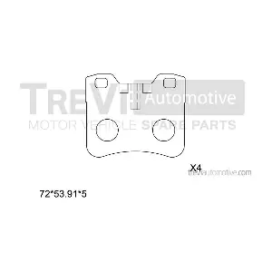 TREVI AUTOMOTIVE PF1572