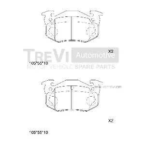 TREVI AUTOMOTIVE PF1599