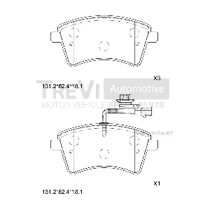 TREVI AUTOMOTIVE PF1439