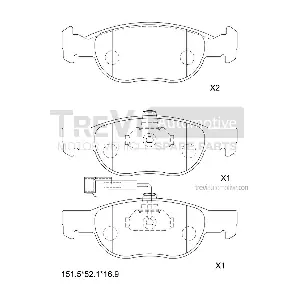 TREVI AUTOMOTIVE PF1042