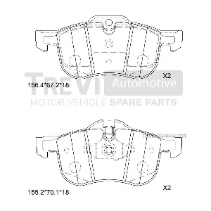 TREVI AUTOMOTIVE PF1073