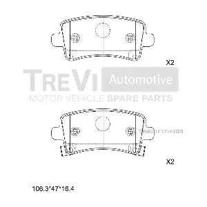 TREVI AUTOMOTIVE PF1420