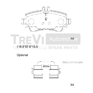 TREVI AUTOMOTIVE PF1057