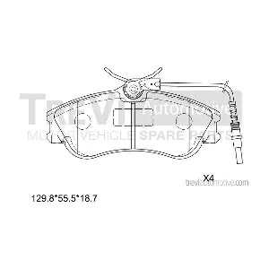 TREVI AUTOMOTIVE PF1033