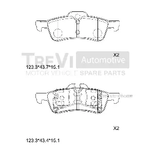 TREVI AUTOMOTIVE PF1223
