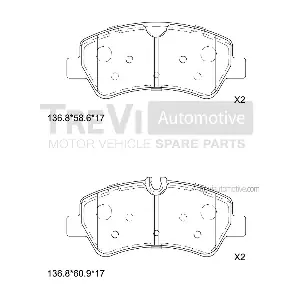 TREVI AUTOMOTIVE PF1670