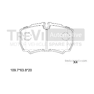 TREVI AUTOMOTIVE PF1661