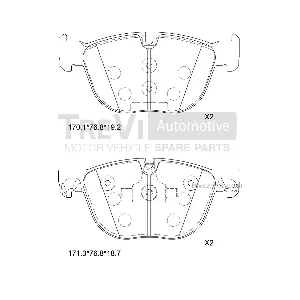 TREVI AUTOMOTIVE PF1373