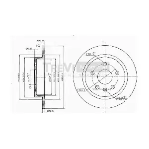TREVI AUTOMOTIVE BD1086